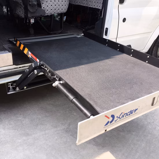 Elevador elétrico para cadeira de rodas com certificação CE para carro e van com carga de 350 kg